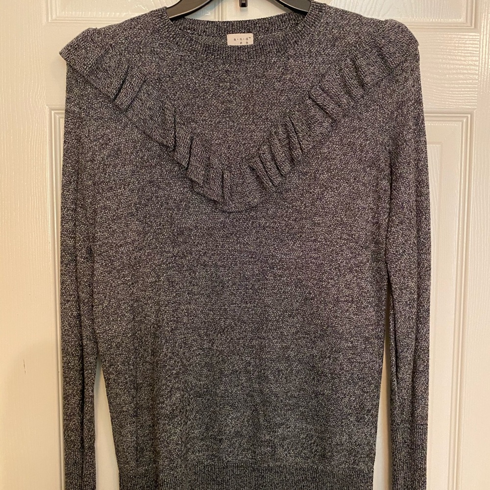 Black heather sweater
